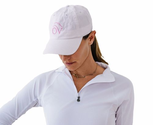 Ovation Along 4Ride Washed Twill Cap - White