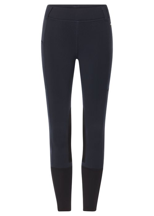 Kerrits Kids' Sit Tight Wind Pro Knee Patch Tights - Galaxy Blue