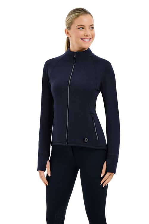 RJ Classics Women's Kira Full Zip Jacket - Midnight Heather
