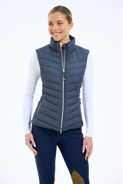 RJ Classics Women's Harlie 2.0 Fall Weight Vest - Vintage Indigo