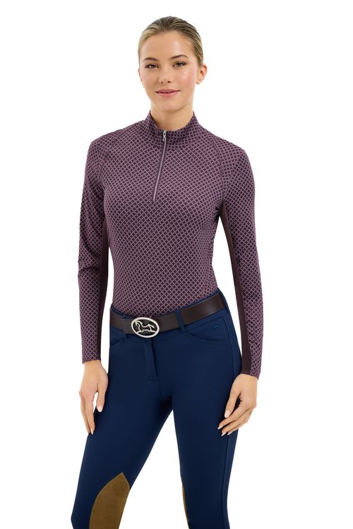 RJ Classics Women's Libby Long Sleeve Tech Shirt - Circle Links