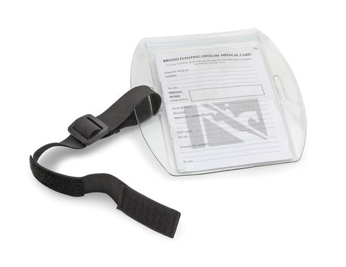 Shires Medical Card Armband - Clear