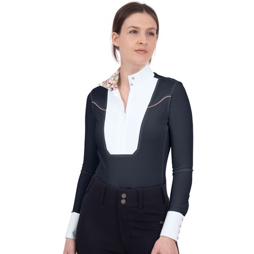 Chestnut Bay Women's Caliente Show Shirt - Navy