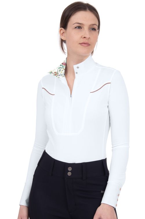 Chestnut Bay Women's Caliente Show Shirt - White