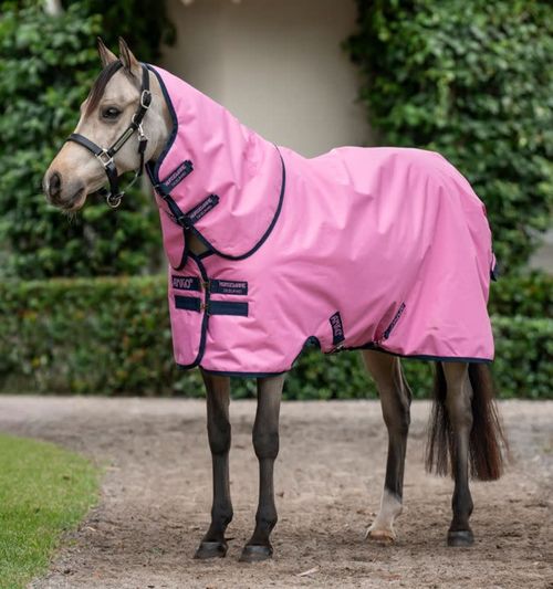 Amigo Ripstop 900D Plus Pony Turnout 50g - Pink/Pink/Navy