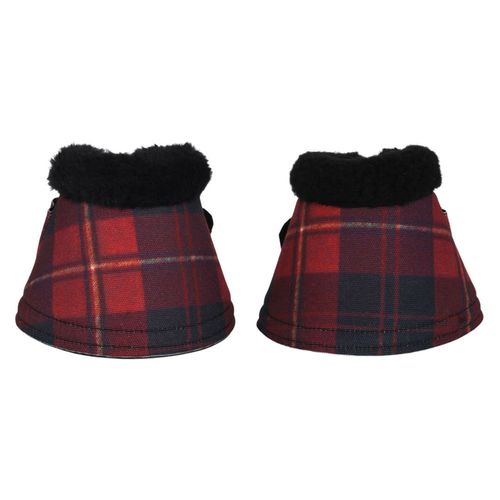 Dapplebay Bell Boots - Red Holiday Plaid