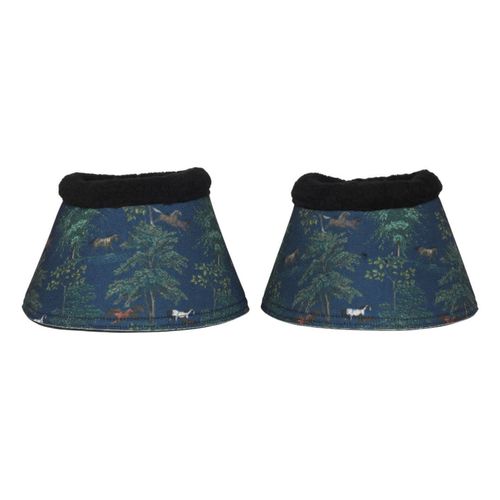 Dapplebay Bell Boots - Navy Autumn Toile