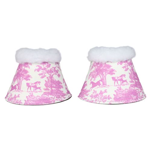 Dapplebay Bell Boots - Rose Equestrian Toile