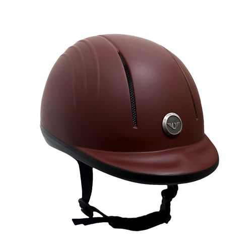 TuffRider Starter Basic Riding Helmet - Dark Red