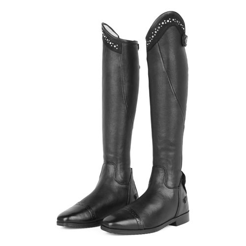 TuffRider Women's Imperial Tall Riding Boots w/Crystals - Black