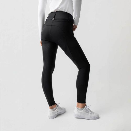 B Vertigo Women's Tiffany II Thermo Full Seat Breeches - Black Beauty