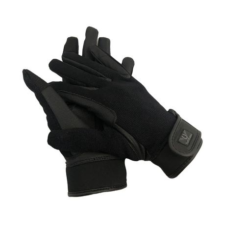 TuffRider Women's Everyday Summer Riding Gloves - Black