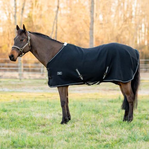 TuffRider Waffle Weave Cooler Standard Neck - Black