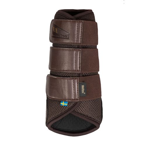 BARGAIN: Back on Track Airflow Brush Boots - Large - Brown