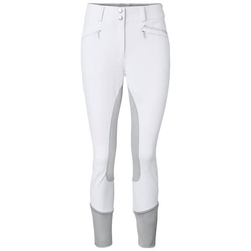 OVERSTOCK: Mountain Horse Women's Diana Knee Patch Breeches - 24 - White