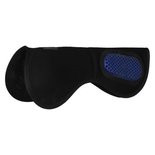 TuffRider GelX Airflow Shaped Rear Riser Pad - Black