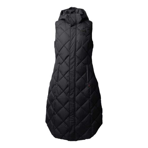 B Vertigo Women's Gem Long Padded Riding Vest - Black Beauty