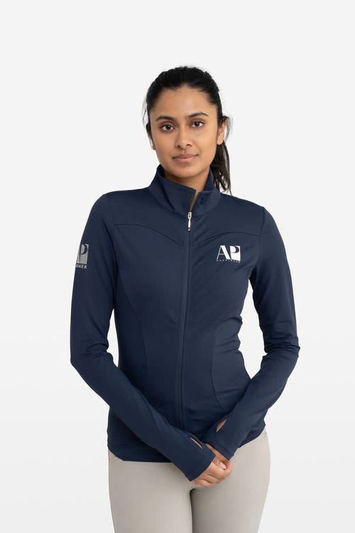 Hassinger Women's ProZip Performance Top - Midnight