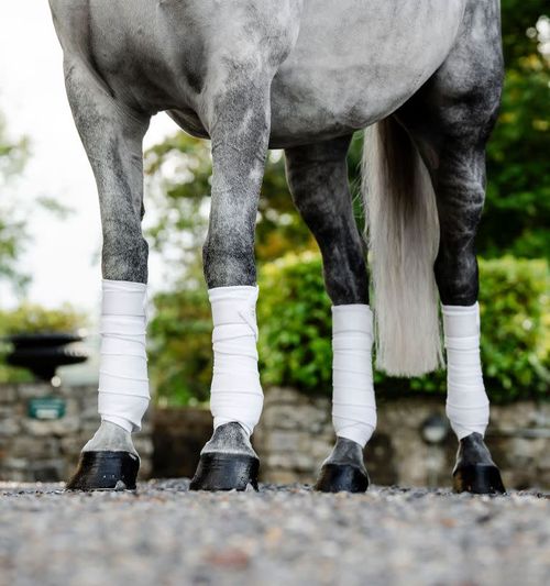 Horseware Fleece Bandages - White