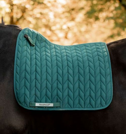 Horseware Dressage Saddle Pad - Dynasty Green