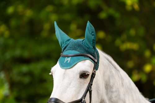 Horseware Ear Net - Dynasty Green