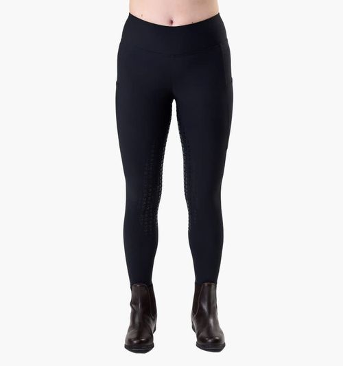 Horseware Women's Optifit Winter Full Seat Riding Tights - Black