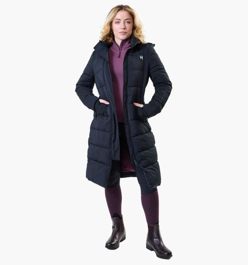 Horseware Women's Verve Long Padded Coat - Black