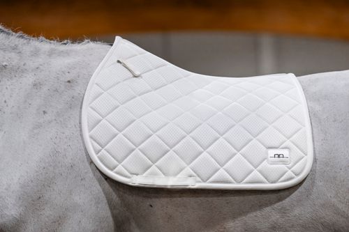 Alessandro Albanese Performance Jump Saddle Pad - White
