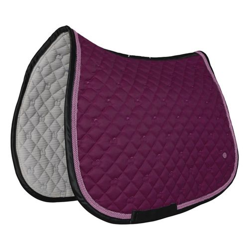 Dapplebay Sport Jump Saddle Pad - Plum