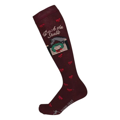 Dapplebay Holiday Knit Boot Socks - Deck The Stalls