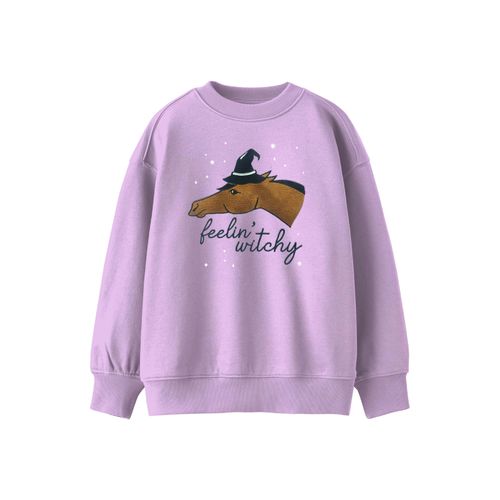 BARGAIN: Dapplebay Kids' Halloween Sweatshirt - 14-16 years - Feelin' Witchy