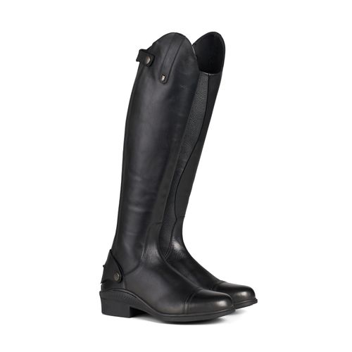 OVERSTOCK: Horze Women's Genve Tall Dress Boots - 38 Wide - Black