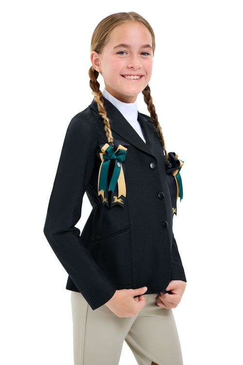OVERSTOCK: RJ Classics Kids' Addison Air Jr Show Coat - X Large - Black