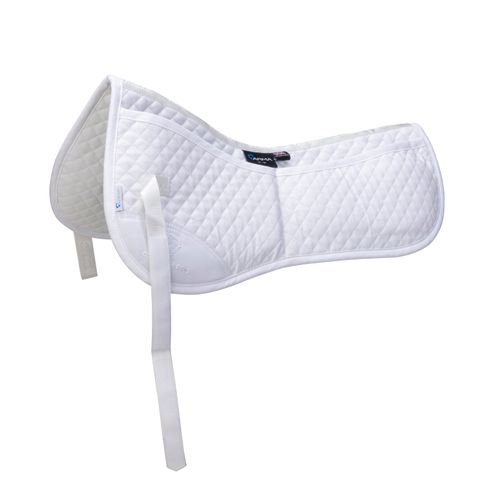 READY TO SHIP: Shires ARMA Corrective Half Pad - 17-18 - White
