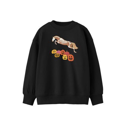 OUTLET: Dapplebay Kids' Halloween Sweatshirt - 10-12 years - Pumpkin Jumper