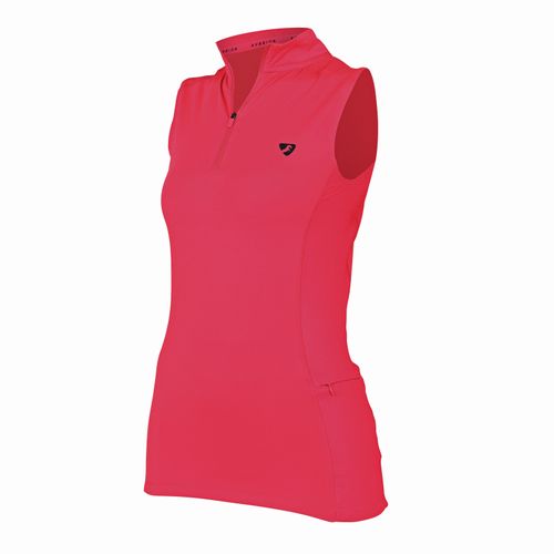 BARGAIN: Shires Aubrion Women's Revive Sleeveless Base Layer Sun Shirt - XX Small - Coral
