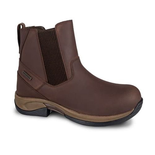 READY TO SHIP: Centaur Ranch Women's Chelsea Rider Boots - 11 Wide - Brown