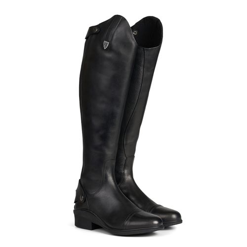 READY TO SHIP: Horze Women's Duvall Tall Dress Boots - 42 Wide - Black