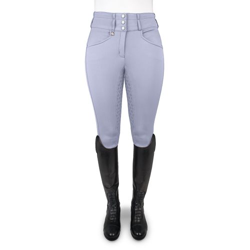 OUTLET: Romfh Women's Evelyn 3 Button Full Grip Breeches - 24 Regular - Mist Grey