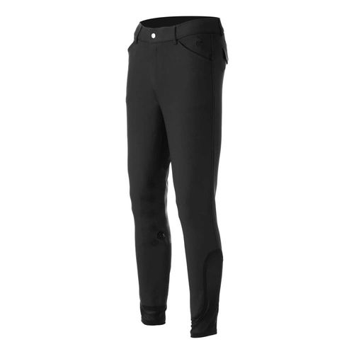 READY TO SHIP: Equinavia Men's Anders Knee Patch Breeches - 36 - Black