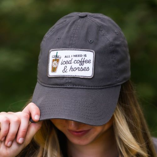 Dapplebay Barn Ball Cap - Iced Coffee & Horses