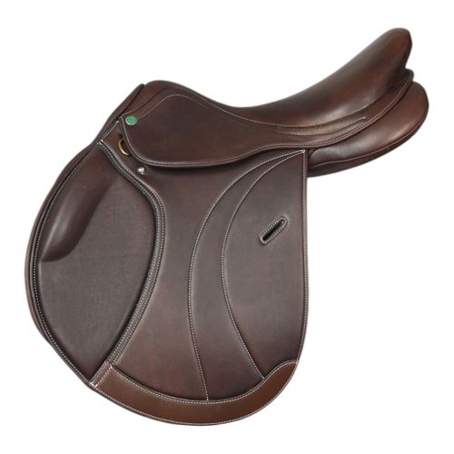 Henri de Rivel Equipe H Close Contact IGP Flocked Saddle - Havana