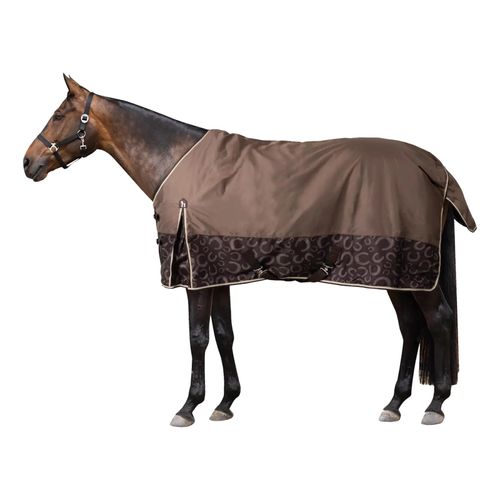 Horze Glasgow Light Weight Turnout Blanket 100g - Chocolate Plum