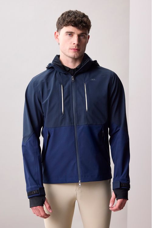 Alessandro Albanese Men's Arno Waterproof Ripstop Jacket - Navy