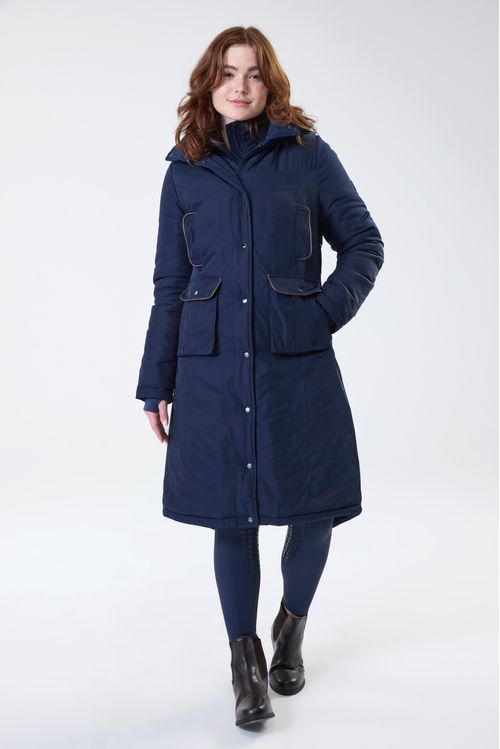 Horseware Women's Newmarket Coat - Navy