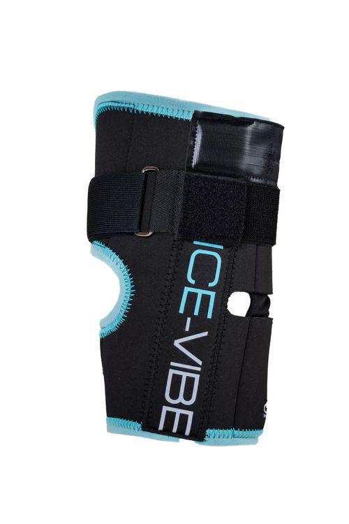 Ice-Vibe Knee Wrap - Black/Aqua