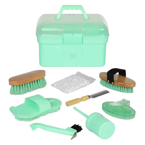TuffRider Ulitmate Groom Box Kit  - Green