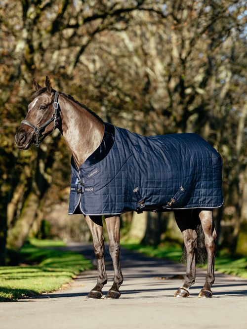 LeMieux Kudos Luxe Lined Stable Blanket - Navy
