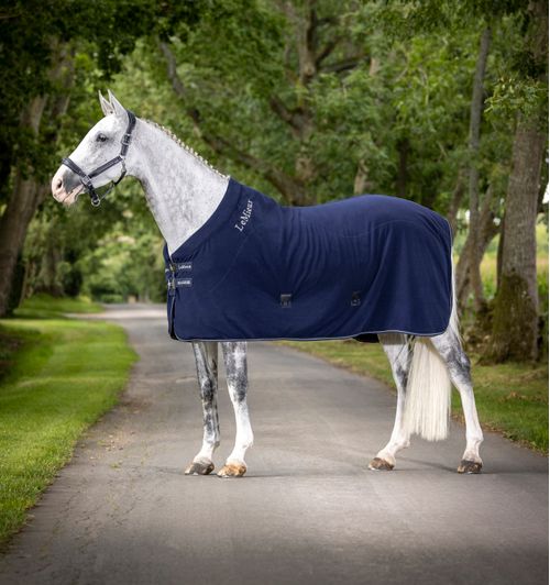 LeMieux Kudos Fleece Cooler Blanket - Navy