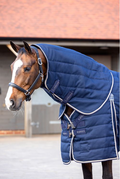 LeMieux Kudos Stable Neck Cover 200g - Navy